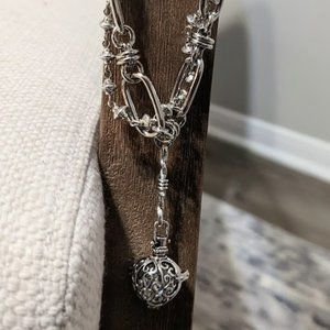 Siren Crystal Locket Necklace